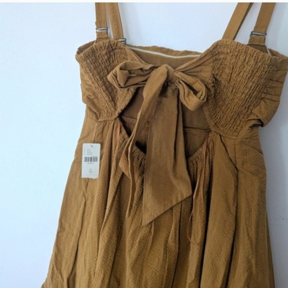 Anthropologie Maeve High-Low Strapless Midi Dress - Picture 11 of 12